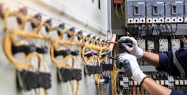 Professional Electrician technician working in Closter, NJ